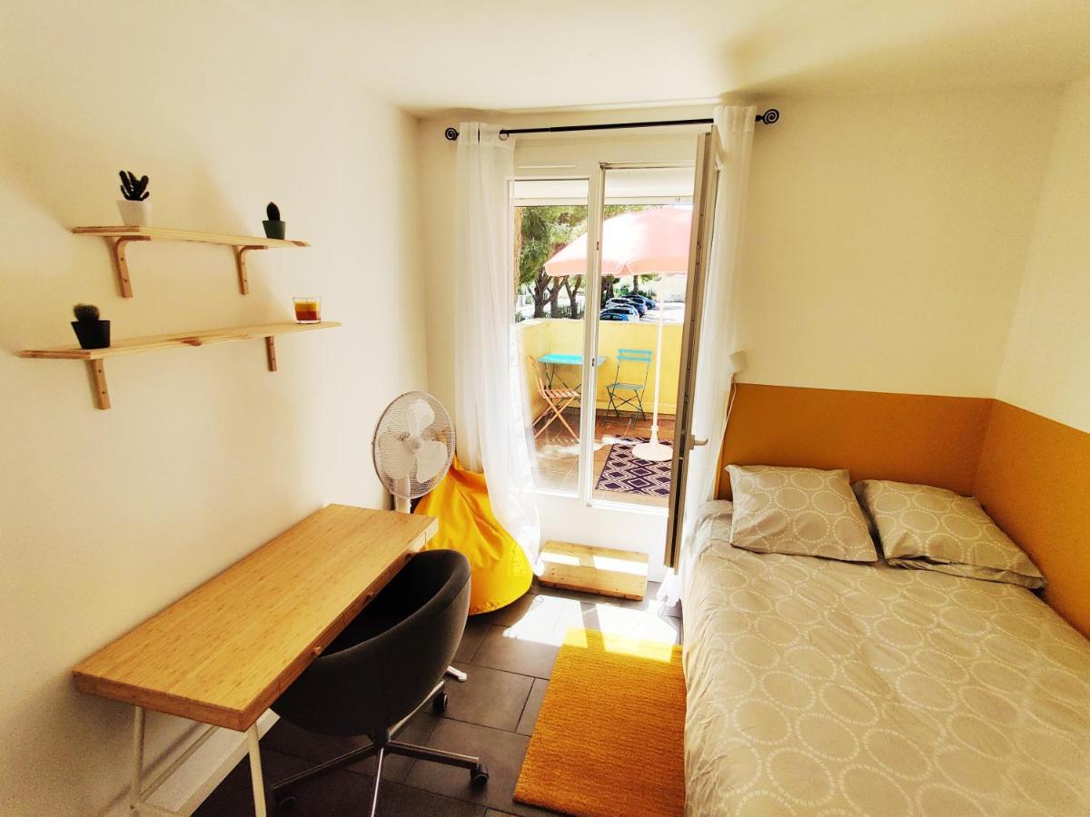 Suite 450 - T4 + 2 Terrasses + Parking Montpellier Bagian luar foto
