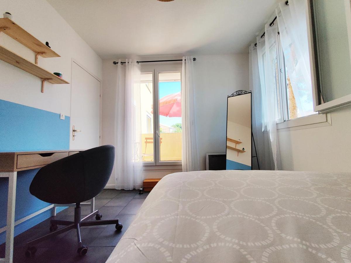 Suite 450 - T4 + 2 Terrasses + Parking Montpellier Bagian luar foto